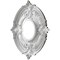Ekena Millwork Attica PVC Medallion (Canopies up to 4 1/8"), 10"OD x 3 1/2"ID x 3/4"P, Metallic Rustic Mist CMP10ATERU - alternate 2